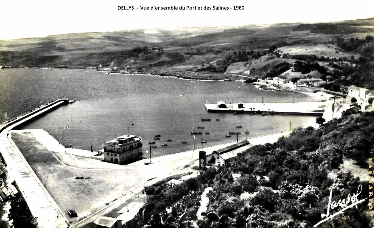 Dellys - Port et Salines - Vue d'ensemble - 1960.jpg